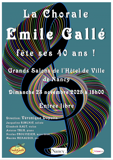 40 ans • Chorale Emile Gallé