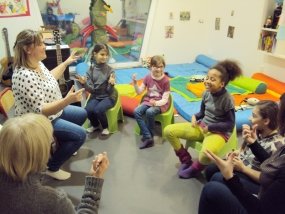 Atelier musique pour les enfants du SESSD